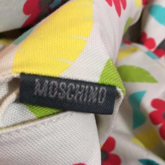 🌸NEW🌸 Moschino Jeans Vintage Flower Power & Leaf Design Print Jeans - Picture 9 of 16